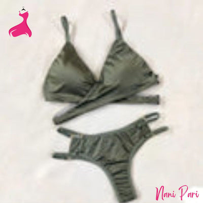 Slik Bralette T- Penty Set