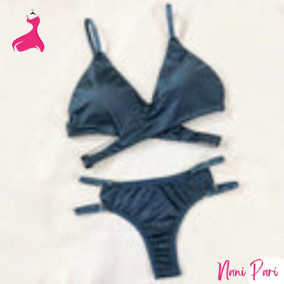 Slik Bralette T- Penty Set