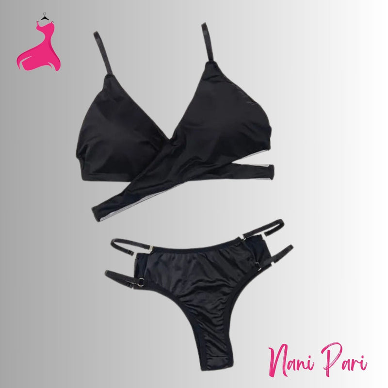 Slik Bralette T- Penty Set