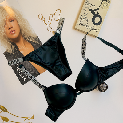 PREMIUM LEATHER BRA SET