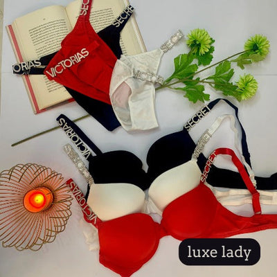 Victoria’s Secret Stylish Straps Bra & Panty Set