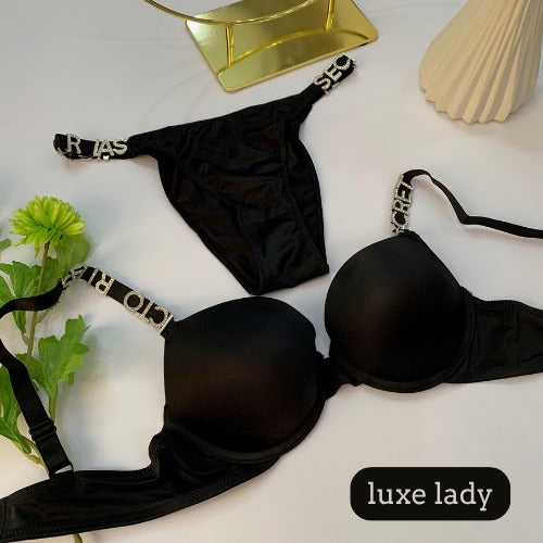 Victoria’s Secret Stylish Straps Bra & Panty Set