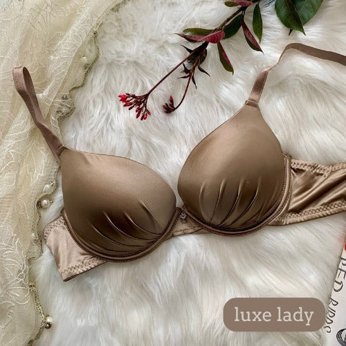 Luxury Silk Light Push Up Bra