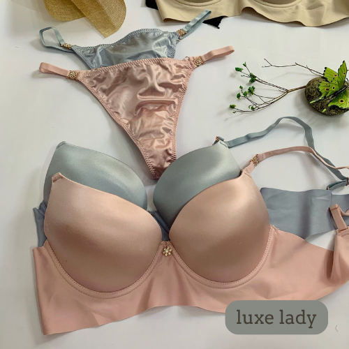 SILK LIGHT PUSH UP BRA SET