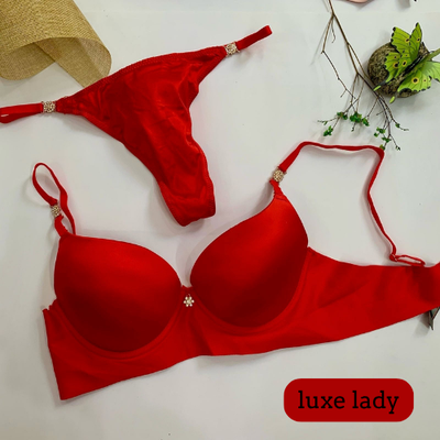 SILK LIGHT PUSH UP BRA SET